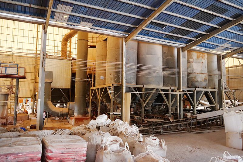 Raw material mixing
