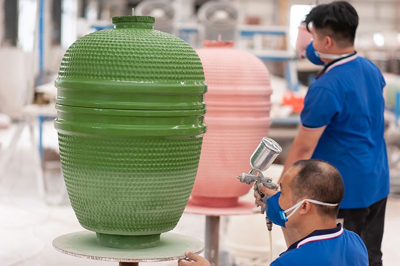 Spray Glazing