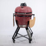 21 Inch Kamado Bbq Grill- Black For Sale
