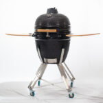 21 Inch Kamado Bbq Grill- Black For Sale