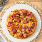 Special Glazed Color Round Pizza Stone