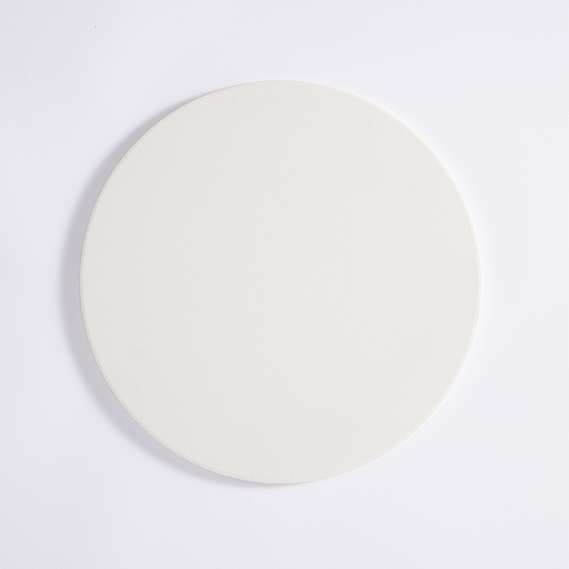 Round White Ceramic Pizza Stone For Bbq