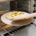 Round 15″ Large Pizza Stone for Oven and Grill with Pizza Peel, Baking Stone for Pizza, Bread,BBQ
