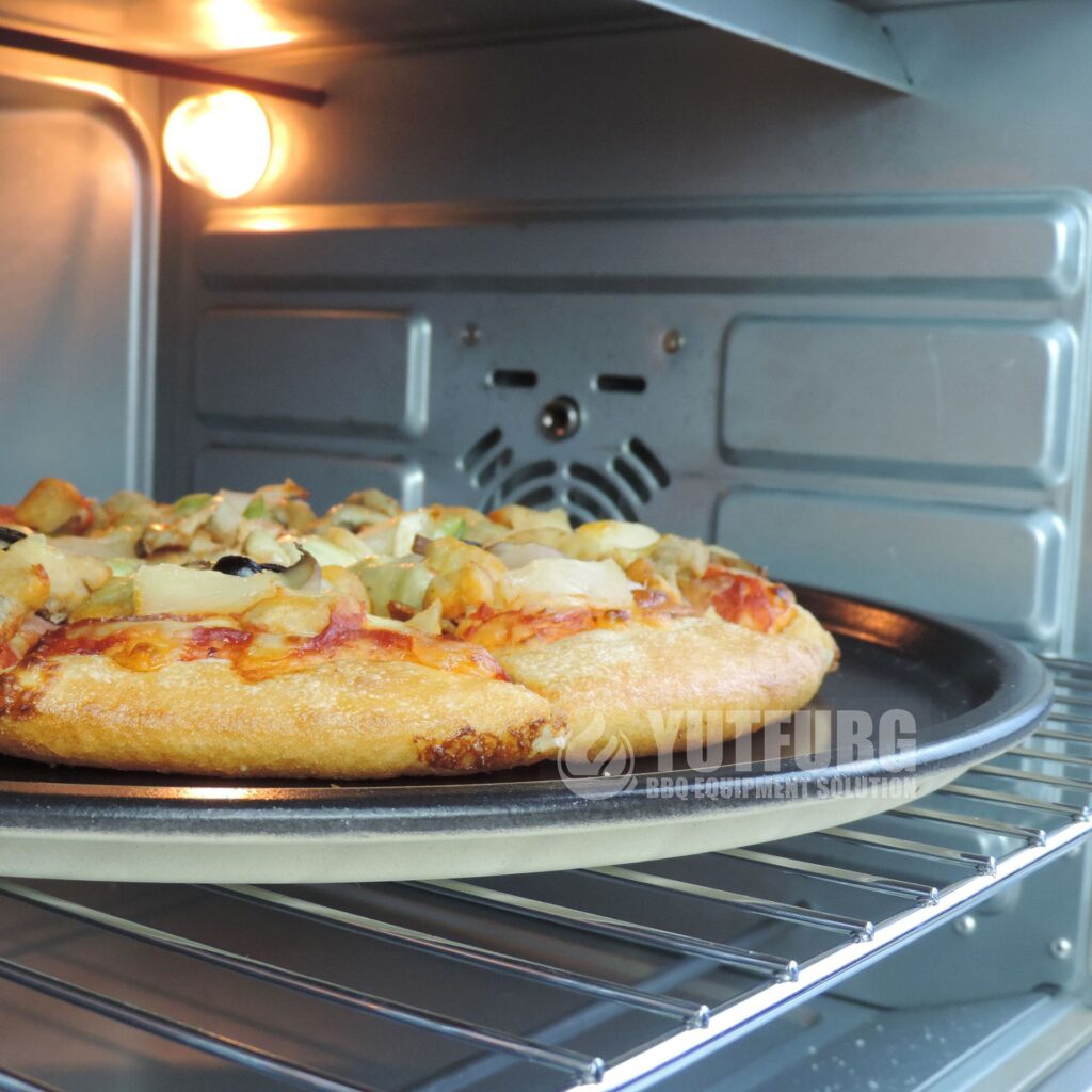 15″ Cordierite Pizza Stone Baking Plate for Grill and Toaster Oven, Ideal for Baking Crispy Crust Pizza, Bread, Cookies