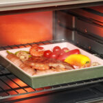 Square ceramic baking dish