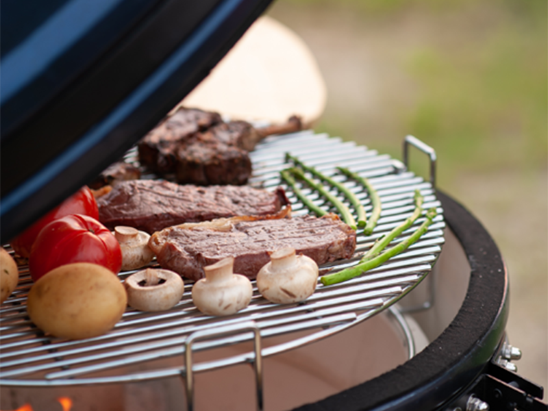 13 inch Kamado Ceramic Egg BBQ Grill