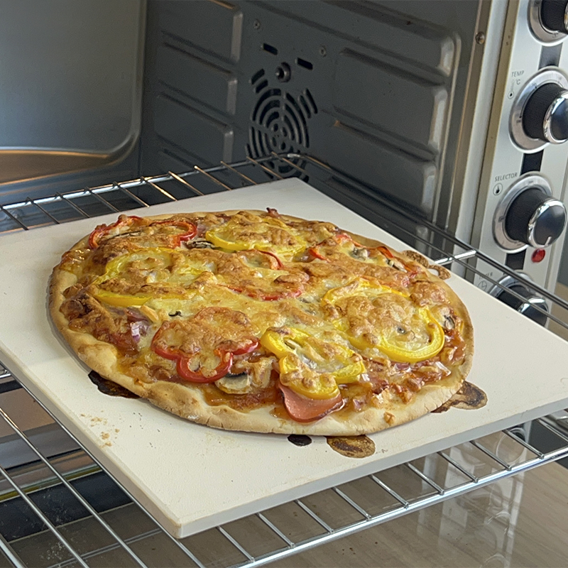 13” Square Cordierite Pizza Baking Stone