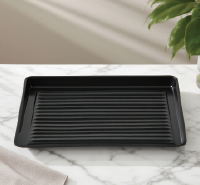 Black Ceramic Angled Baking Sheet