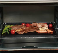 Black Ceramic Angled Baking Sheet