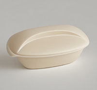 Ceramic baking tray color option